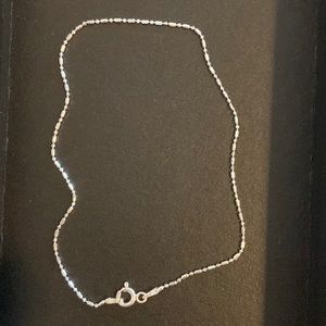 Silver Anklet